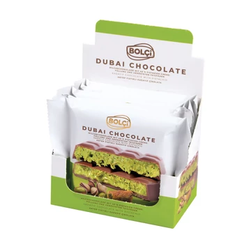 Bolci táblás Dubai csoki flowpack 100g 